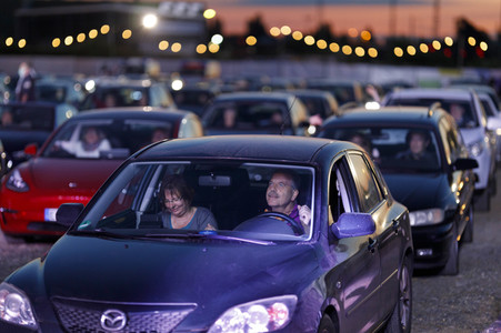 Autokonzert von Heino in Bonn