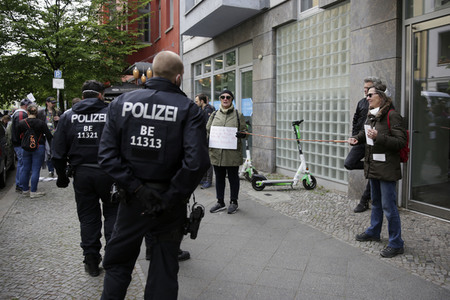 Corona-Demos in Berlin