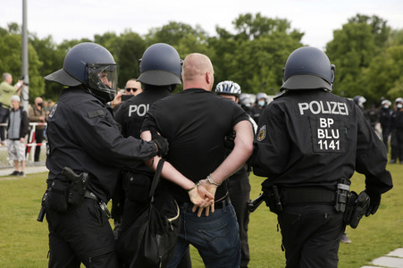 Corona-Demos in Berlin