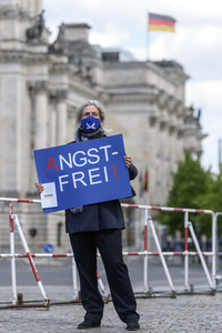 Corona-Demos in Berlin