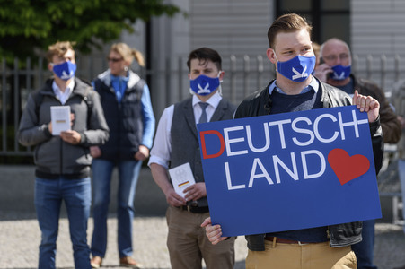 Corona-Demos in Berlin