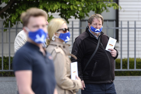 Corona-Demos in Berlin