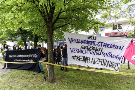 Corona-Demos in Berlin