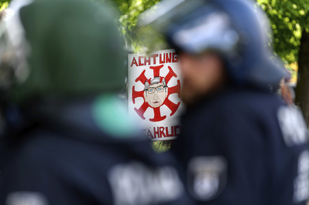 Corona-Demos in Berlin