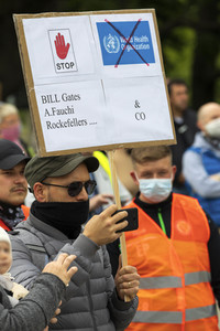 Corona-Demos in Hannover