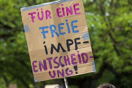 Corona-Demos in Hannover