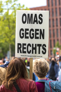 Corona-Demos in Hannover