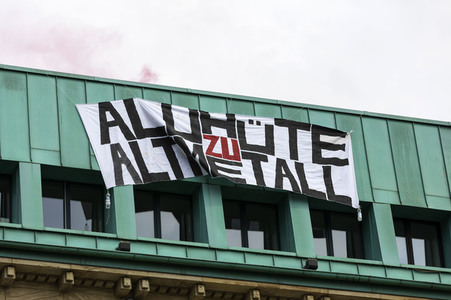 Corona-Demos in Hannover