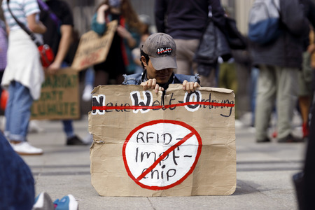 Corona-Demos in Köln