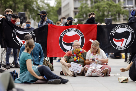 Corona-Demos in Köln