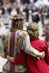 Corona-Demos in Köln