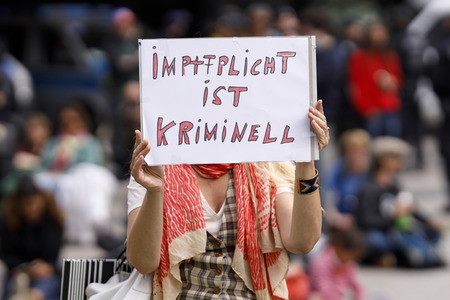 Corona-Demos in Köln