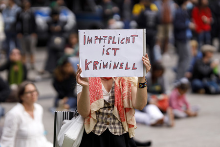 Corona-Demos in Köln