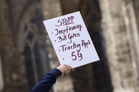 Corona-Demos in Köln