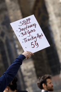 Corona-Demos in Köln