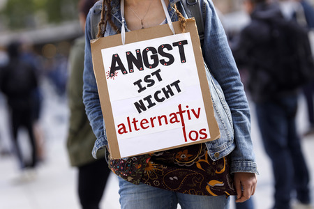 Corona-Demos in Köln