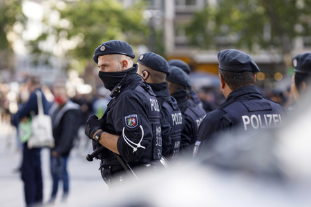 Corona-Demos in Köln