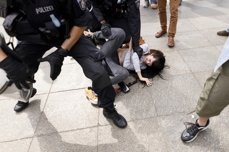 Corona-Demos in Köln