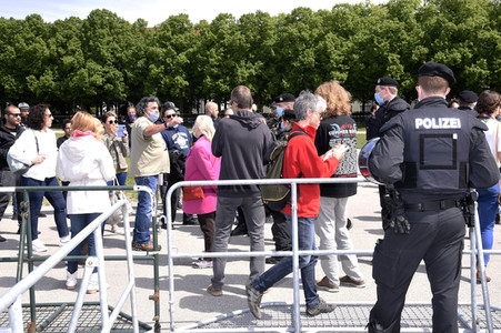 Corona-Demo in München