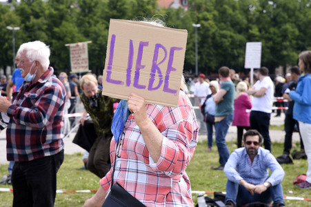 Corona-Demo in München