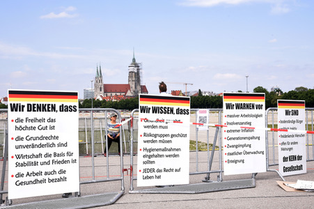 Corona-Demo in München