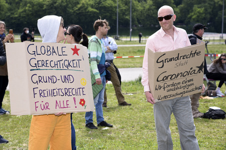 Corona-Demo in München