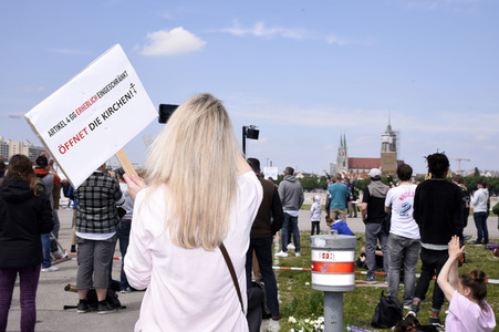 Corona-Demo in München