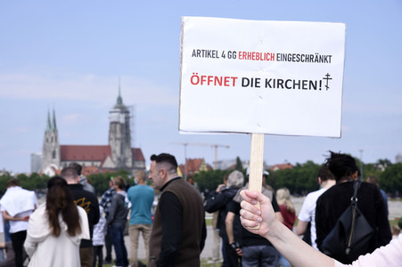 Corona-Demo in München