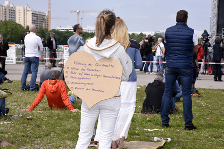 Corona-Demo in München