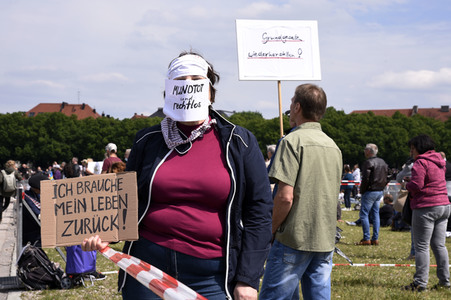 Corona-Demo in München