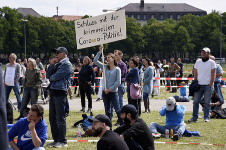 Corona-Demo in München