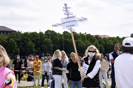 Corona-Demo in München