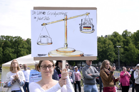 Corona-Demo in München