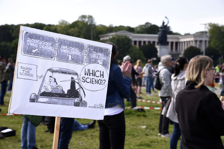 Corona-Demo in München