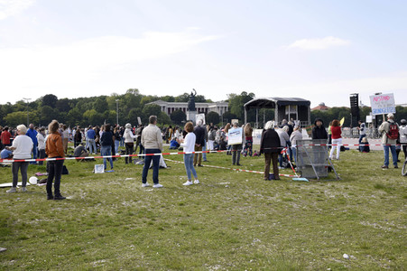 Corona-Demo in München