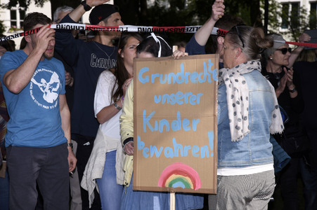 Corona-Demo in München