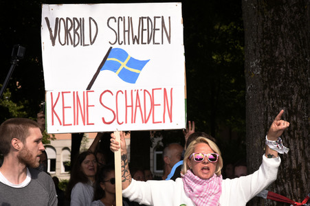 Corona-Demo in München