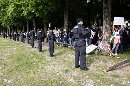 Corona-Demo in München