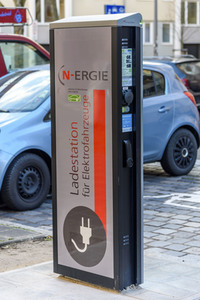 Symbolfoto Stromtankstelle