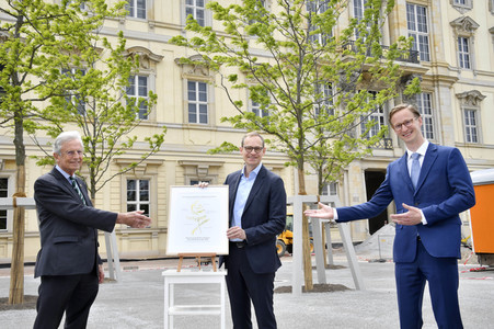 Baumspende für das Umfeld des Humboldt Forums in Berlin