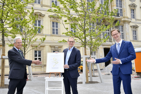 Baumspende für das Umfeld des Humboldt Forums in Berlin