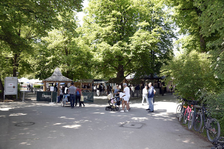 Wiedereröffnung der Biergärten in München
