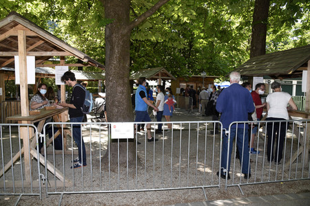 Wiedereröffnung der Biergärten in München