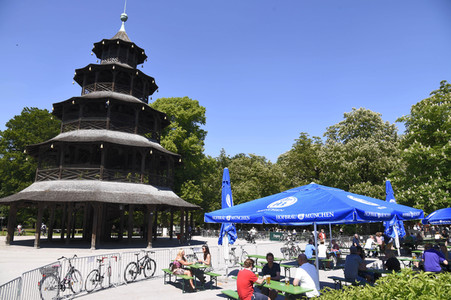 Wiedereröffnung der Biergärten in München