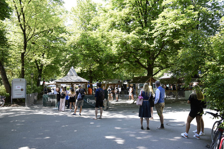 Wiedereröffnung der Biergärten in München
