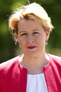 Pressestatement von Franziska Giffey in Berlin