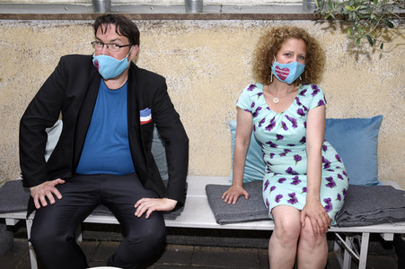 Aktion 'Theater lebt' in München