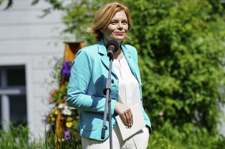 Pressetermin mit Julia Klöckner zum Weltbienentag in Berlin