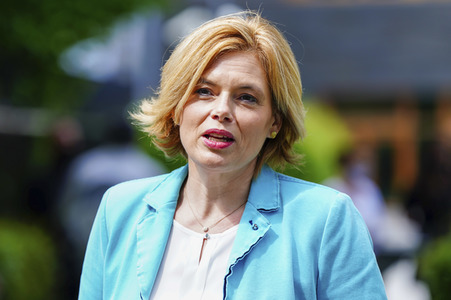 Pressetermin mit Julia Klöckner zum Weltbienentag in Berlin