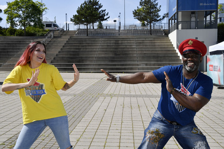 90er Drive-In-Konzert in Berlin